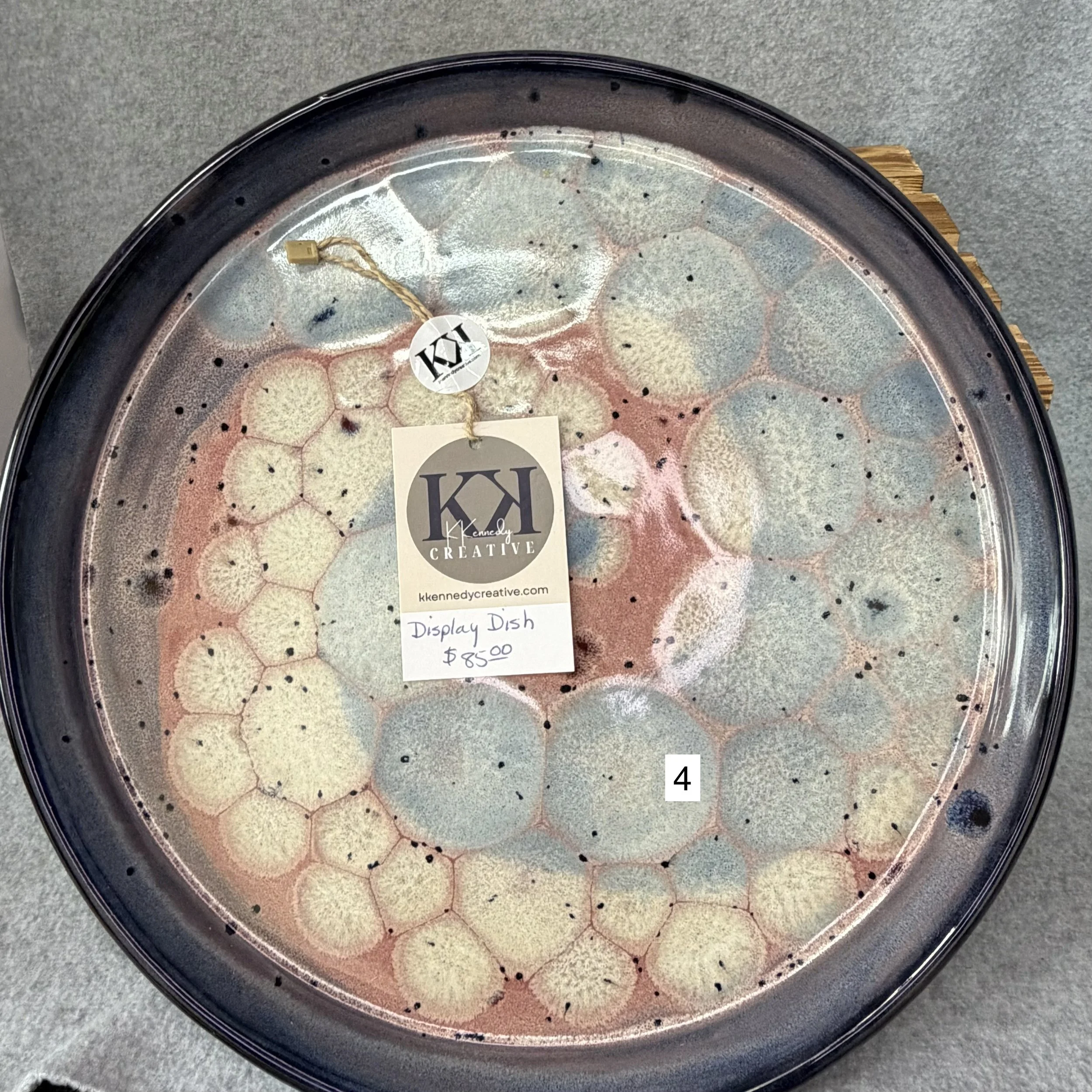 Display serving dish