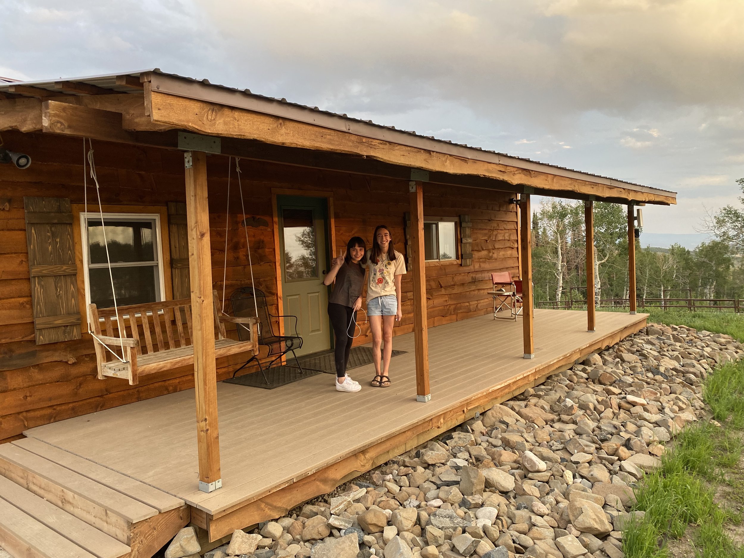 Lucky kiddos sometimes get their own cabin.