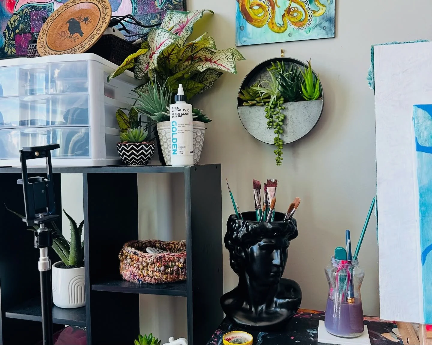 Art studio refresh. 💕