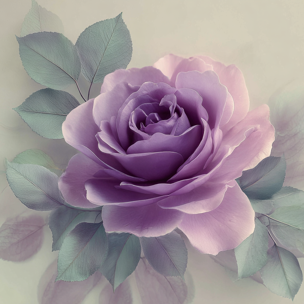 Purple rose