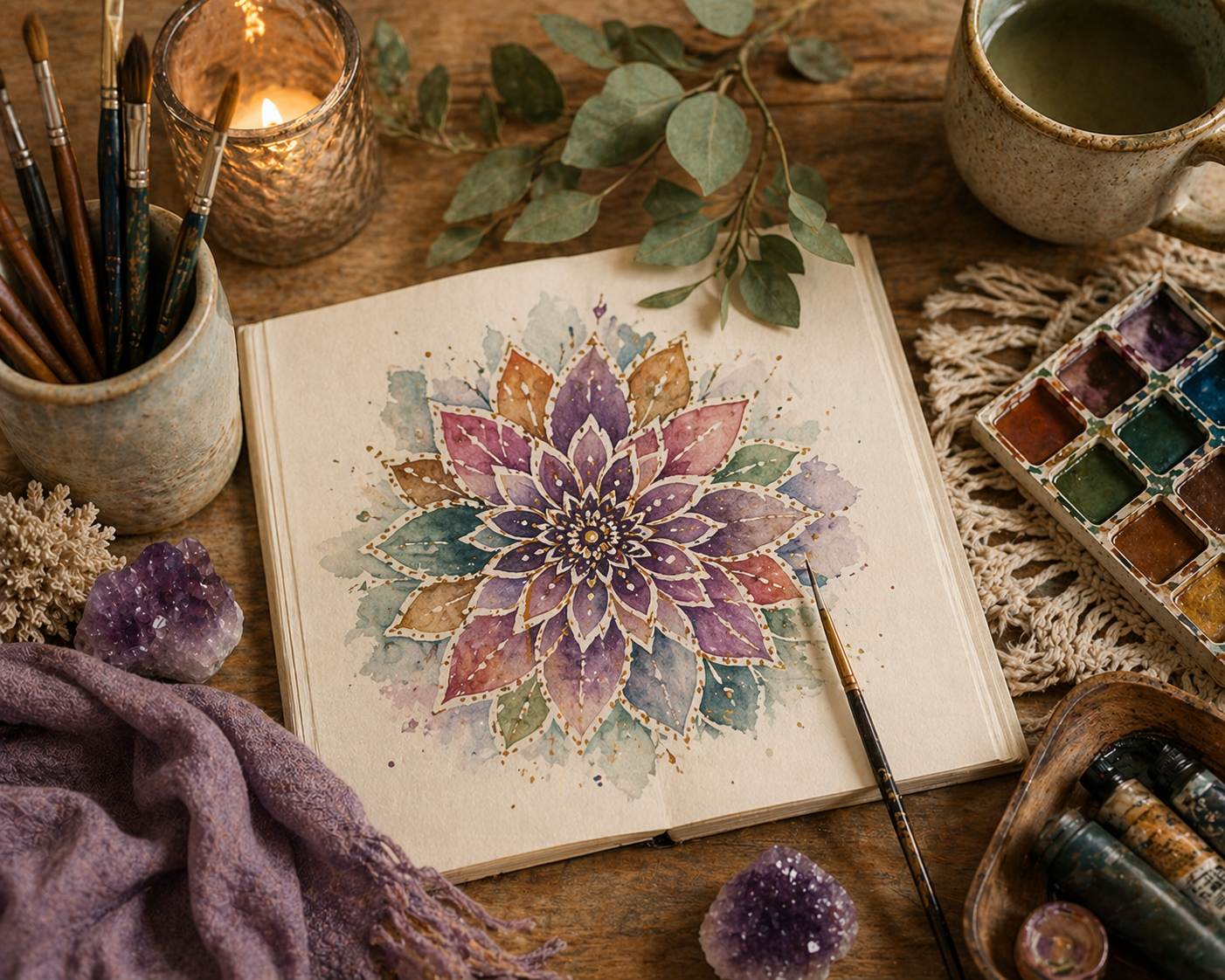 Art Therapy + Spiritual Conversation | Sunshine Coast