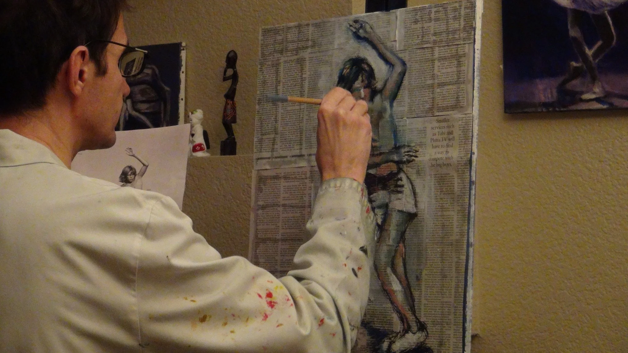 Why Original Art Matters in a Digital Age
We live in a world where images are everywhere. Art circulates online in seconds, reproduced endlessly on screens. Yet the value of original art has never been greater. As a French artist based in Los Angele