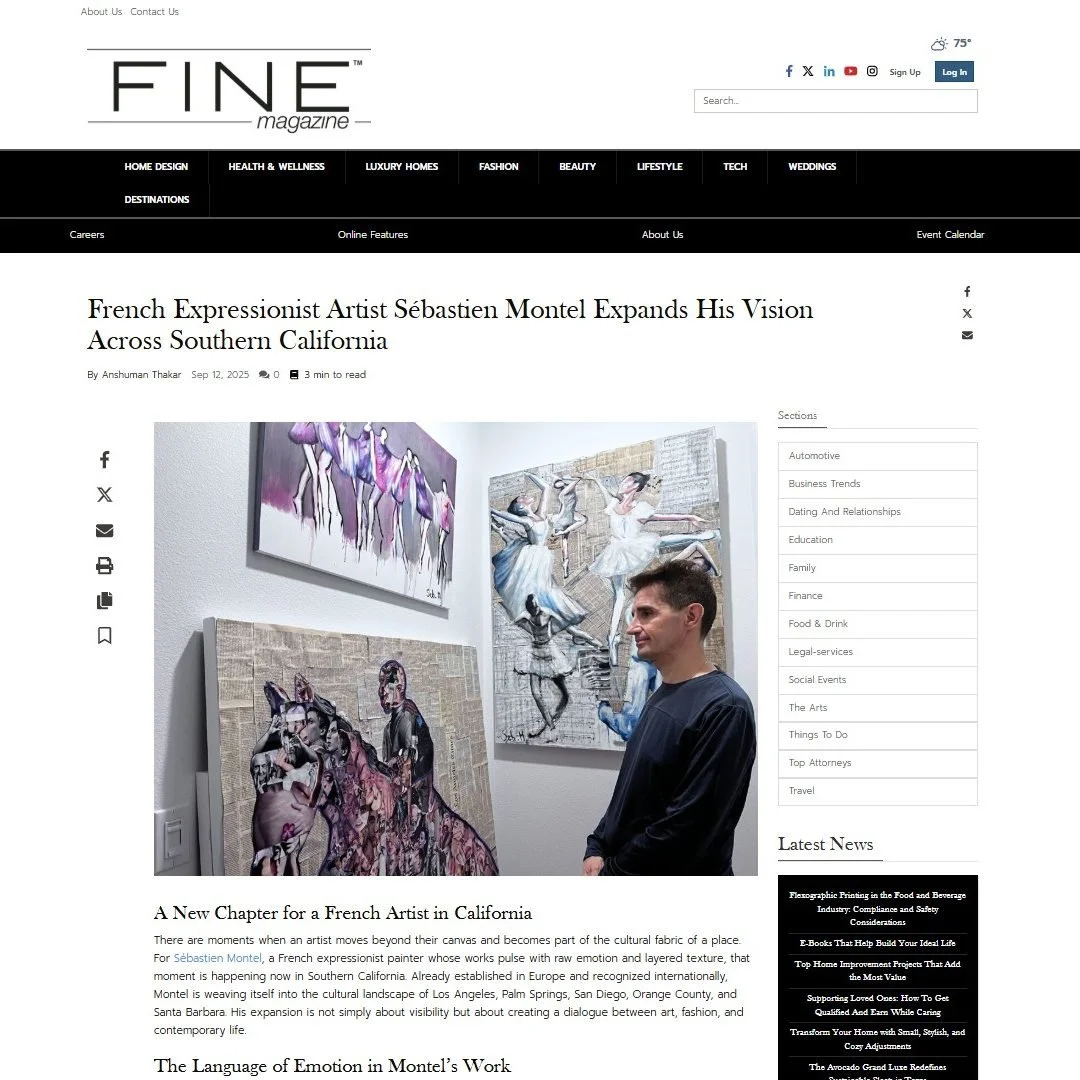 Thank You Fine Magazine For Featuring My  Artwork! 
Read the full article at https://www.finehomesandliving.com/lifestyle/french-expressionist-artist-s-bastien-montel-expands-his-vision-across-southern-california/article_c935ec5b-e838-4945-89dc-41da