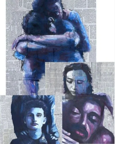 Behind the Series: Finding Comfort in You
The Finding Comfort in You series is one of the most personal bodies of work I have created. As a French artist working in both Los Angeles and Palm Springs, I wanted to explore not the grand gestures of con