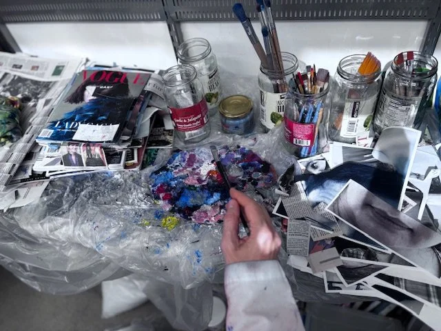 Why Mixed Media Reflects the Complexity of Modern Life
Life is rarely linear. It is layered with memory, contradiction, and shifting experiences. This is why I am drawn to mixed media art. As a French artist working in Los Angeles and Palm Springs,