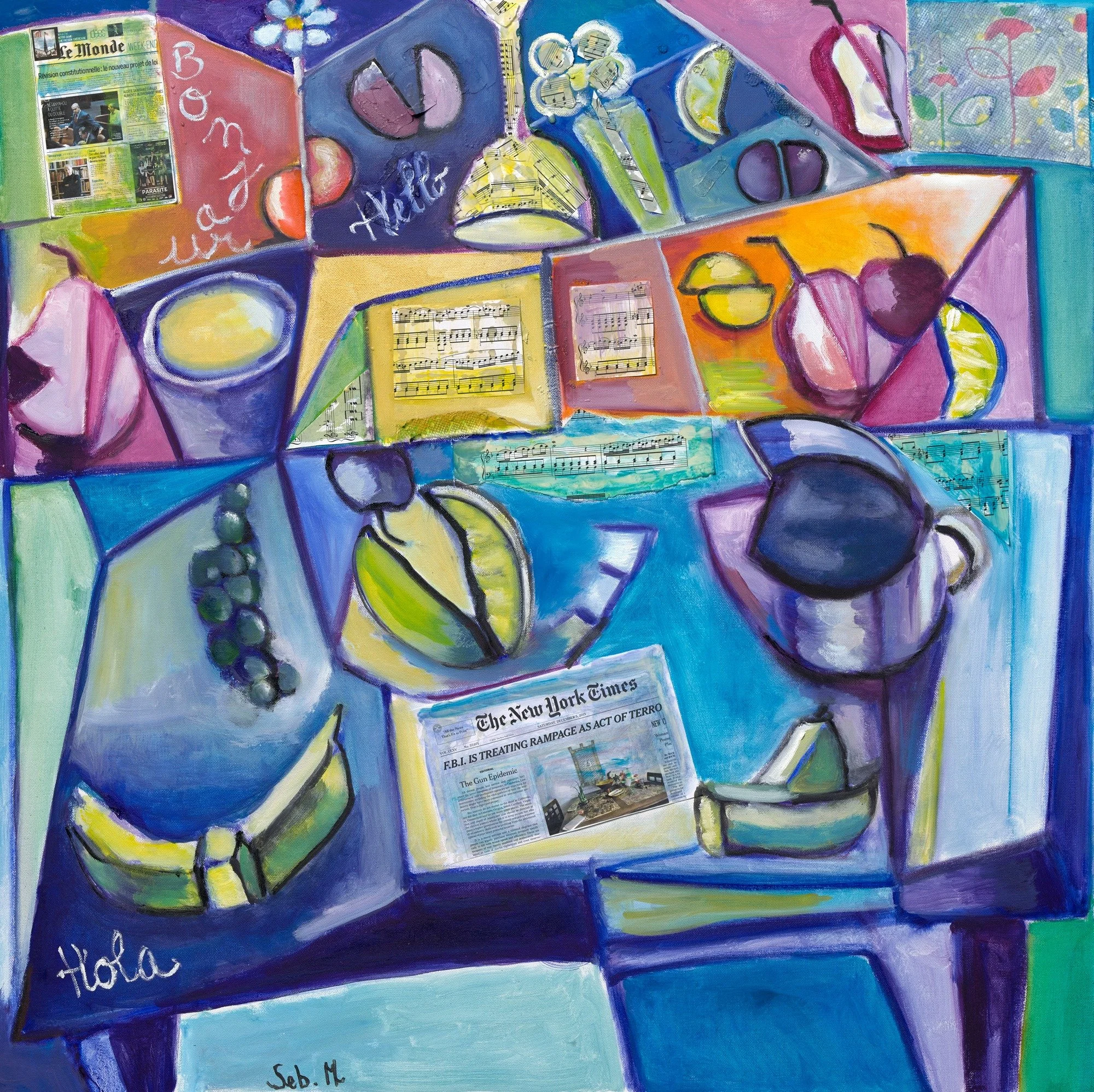 Texture as Memory: Why I Layer Surfaces in My Work
Texture is time you can touch.
Every layer I apply holds a memory, of a moment, a thought, or an emotion I didn’t want to lose. My surfaces are built slowly, deliberately, like the layers of