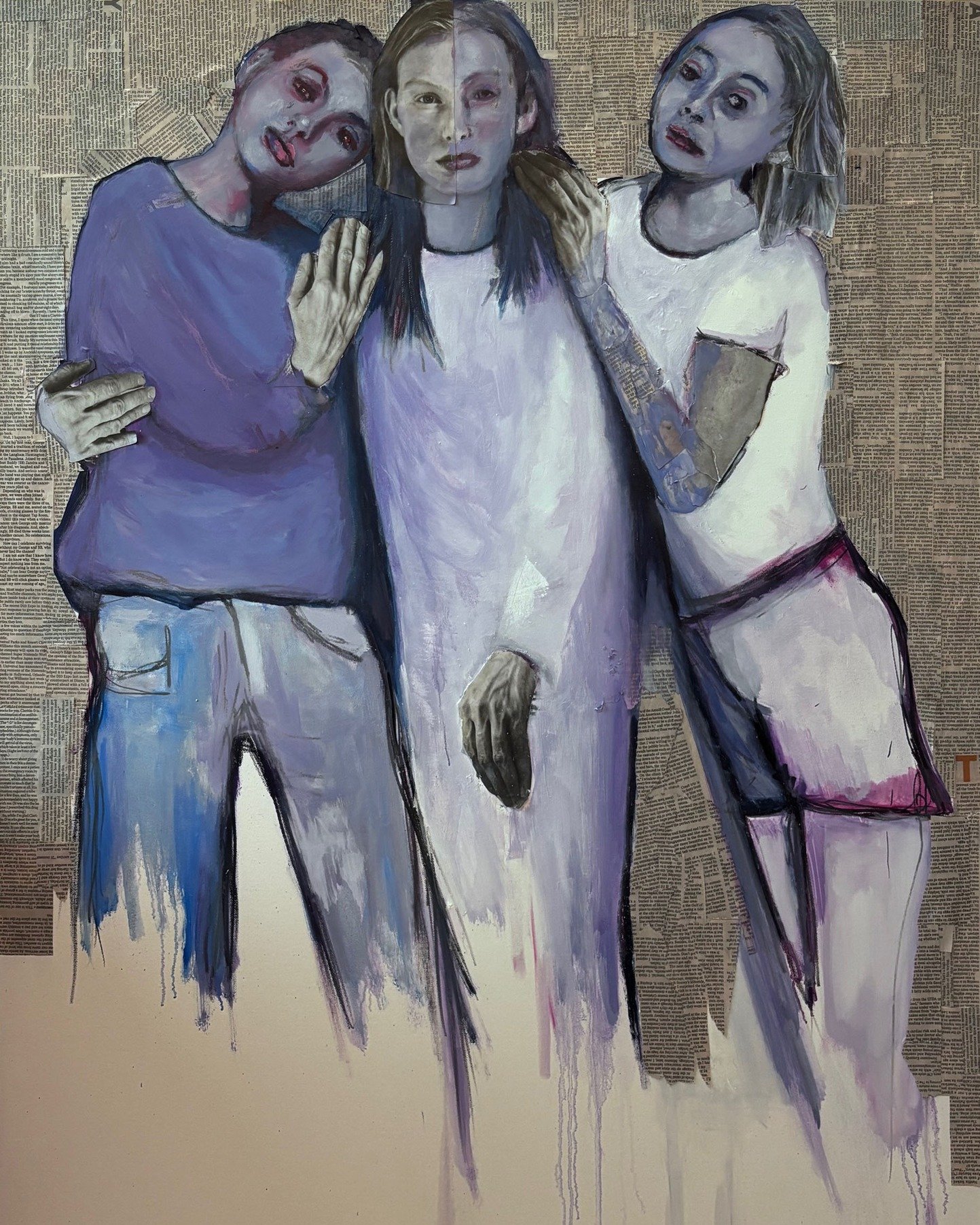 Comme des s&oelig;urs portrays three young women suspended in a quiet moment of shared understanding, a tenderness that needs no explanation.

While Comme des fr&egrave;res explores the barriers men face in expressing emotion, Comme des s&oelig;urs r