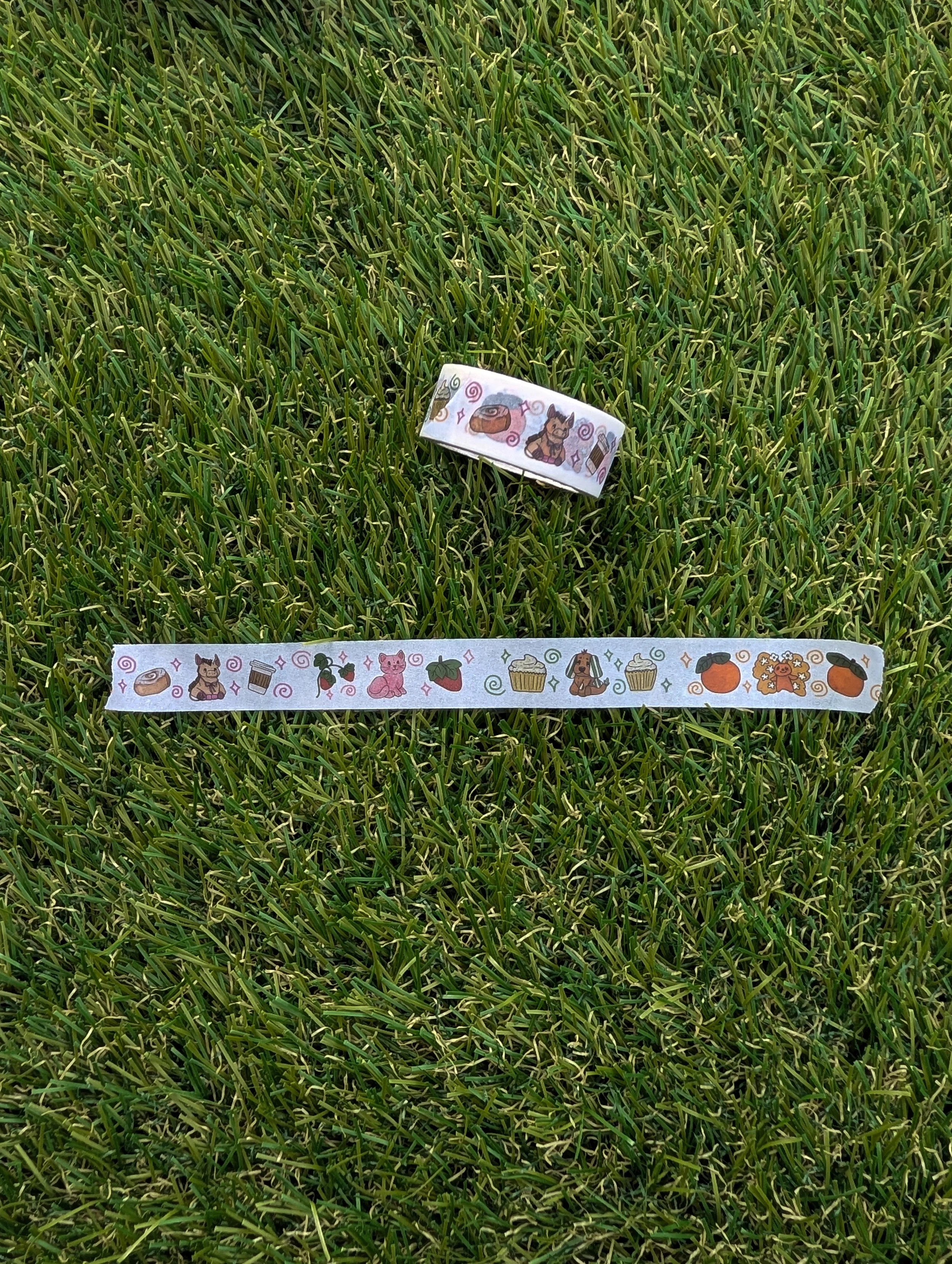 Strawberry Pets Washi Tape