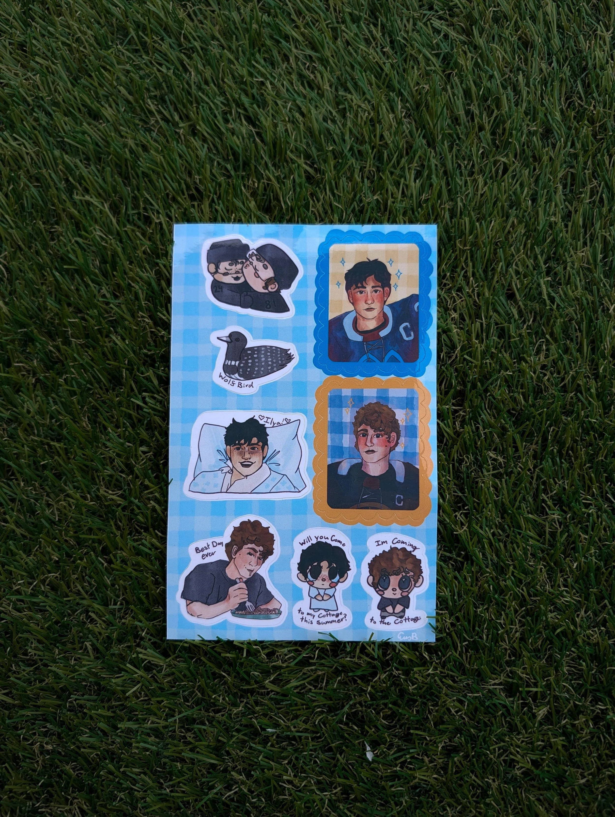 HR Sticker sheet