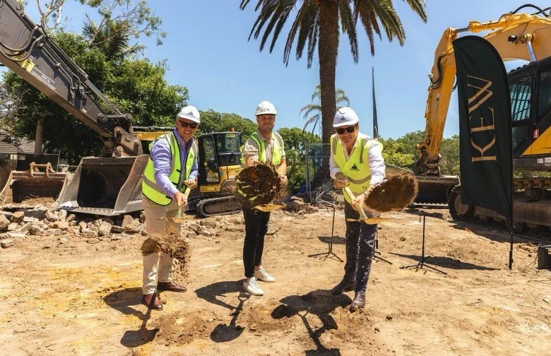 Great ground breaking mile stone for KEW&rsquo;s Bellevue Hill masterpiece KEW Palm House.
Idyllic luxury surrounded by cascading gardens in the most prime of eastern suburbs locations. 
Woods Bagot deliver style and sophistication in a resort settin