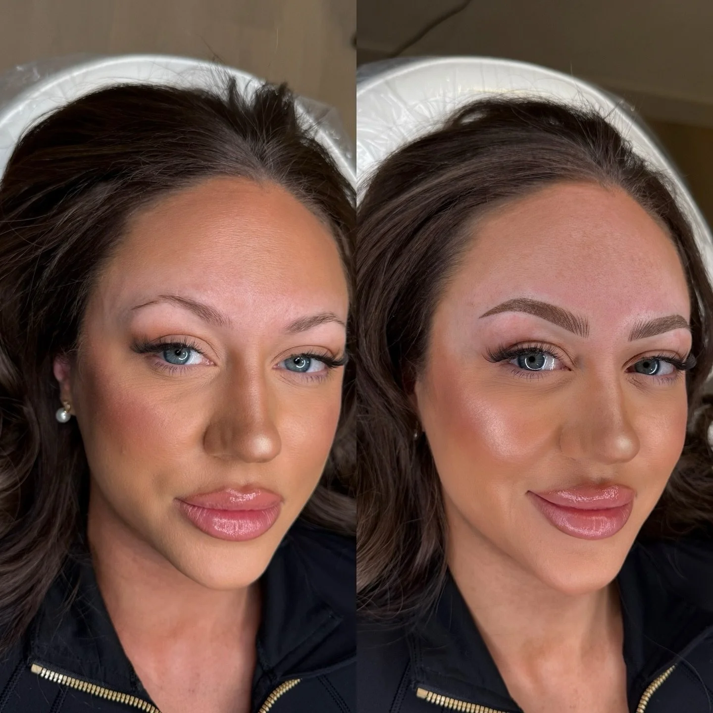 The perfect brows for a makeup artist tired of drawing her brows on every. single. day. 🥵😍 

💗Service: Nano Combination Brows 
⚡️Lasts: 1-3 years 
⏱Appointment time: 2 hours 
📍Bethesda, MD 
🗓 Click link in bio to book 
📧 DM or email for any inq