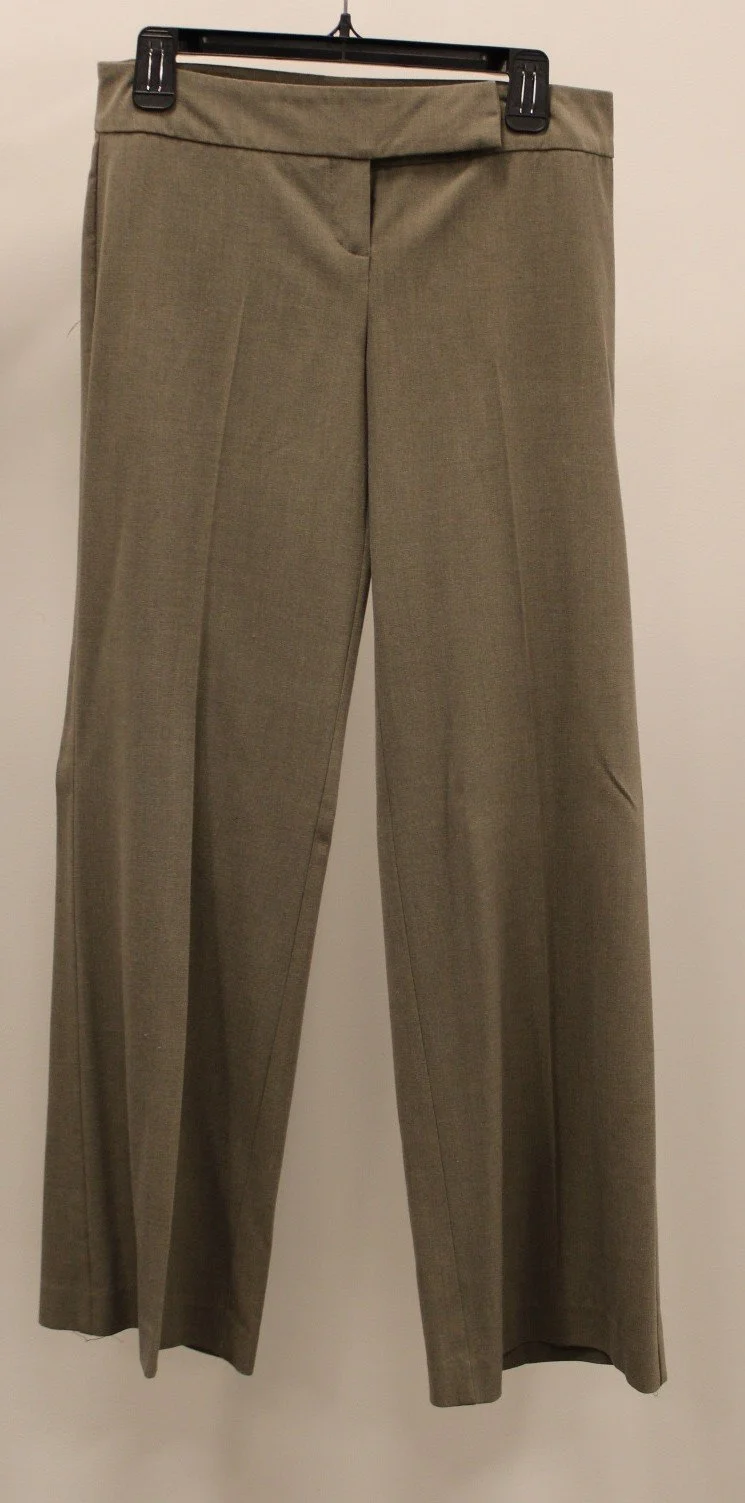 Women's Light Grey Pants: 6 Regular