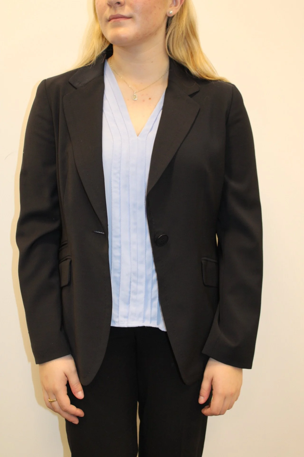 Women's Navy Jacket: 10