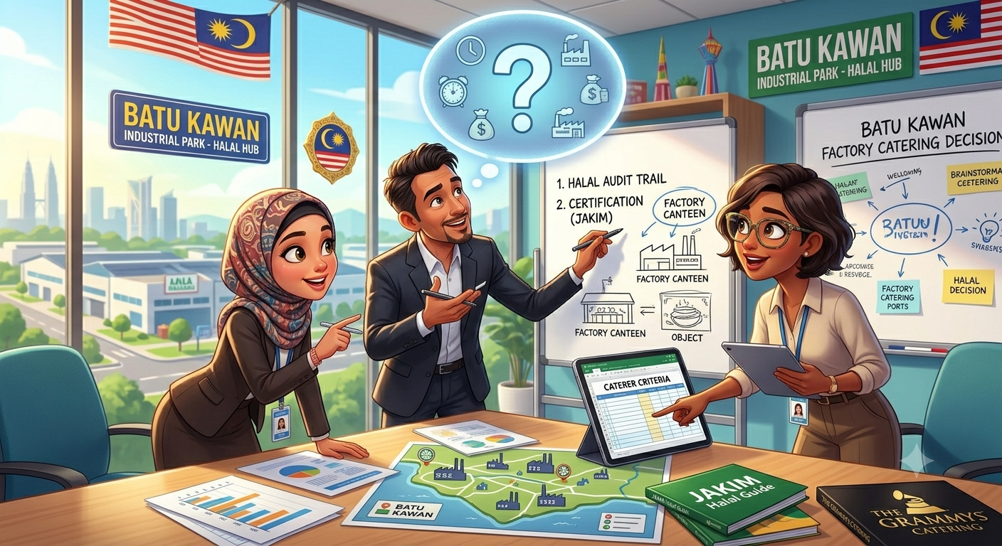 5 Things to Consider When Choosing a Halal Caterer for Your Factory in Batu Kawan