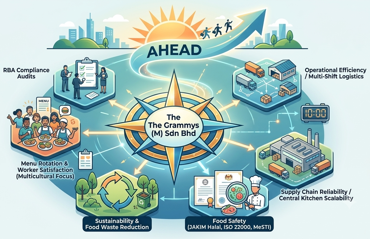 The Future of Factory Catering in Malaysia: Automation, RBA Compliance, and Sustainable Food Systems