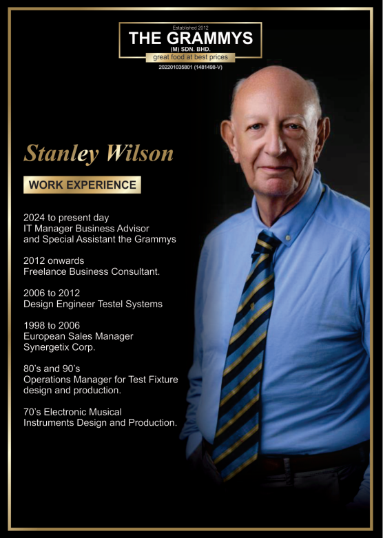Stanley Wilson Consultant