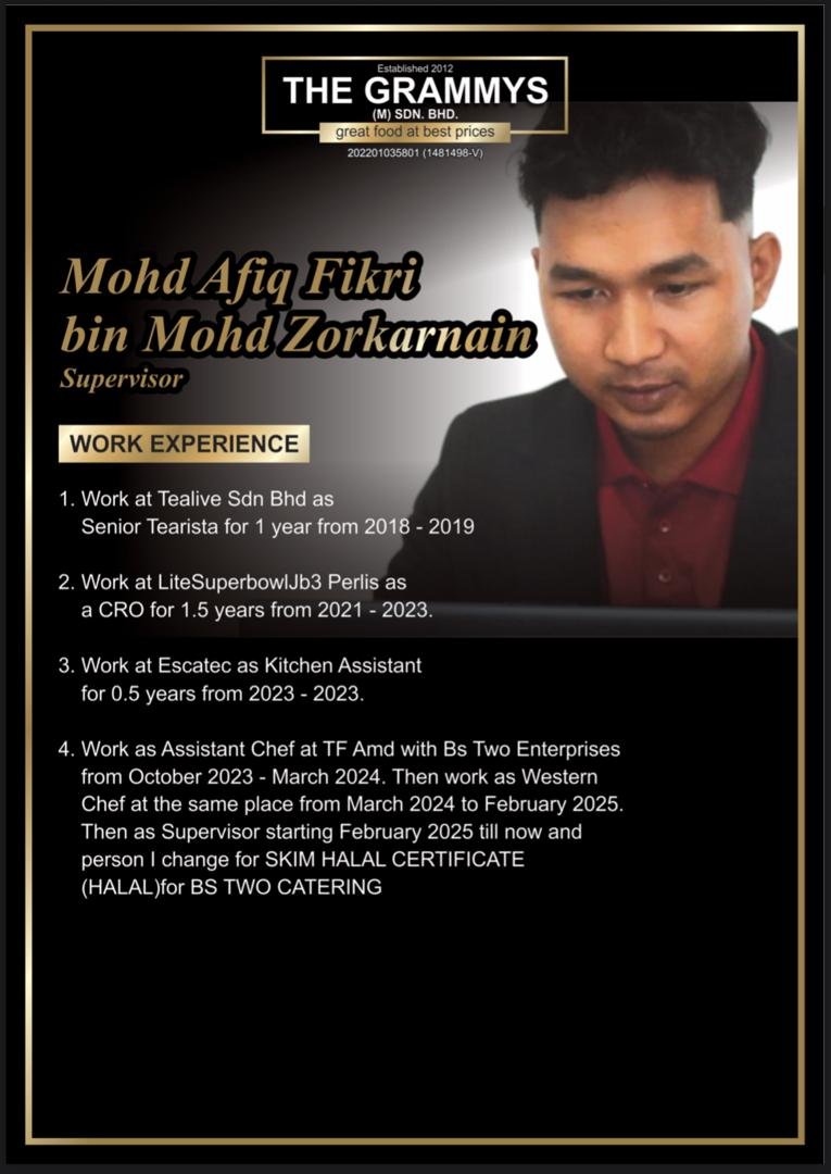 Mohd Afik Fikri Bin Mohd Zorkarnain