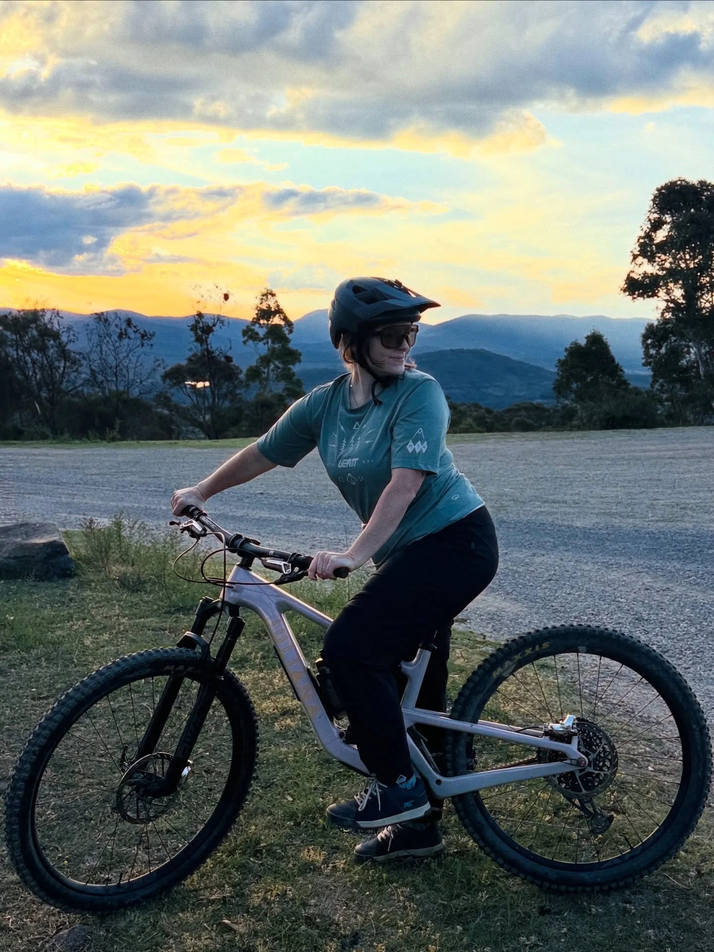 Five months postpartum! 

Not trying to bounce back or set the world on fire, just riding my bike when I can. For joy, for solo time, for connection and community, for coaching, for time outside, for me. I still can&rsquo;t finish a thought and I&rsq
