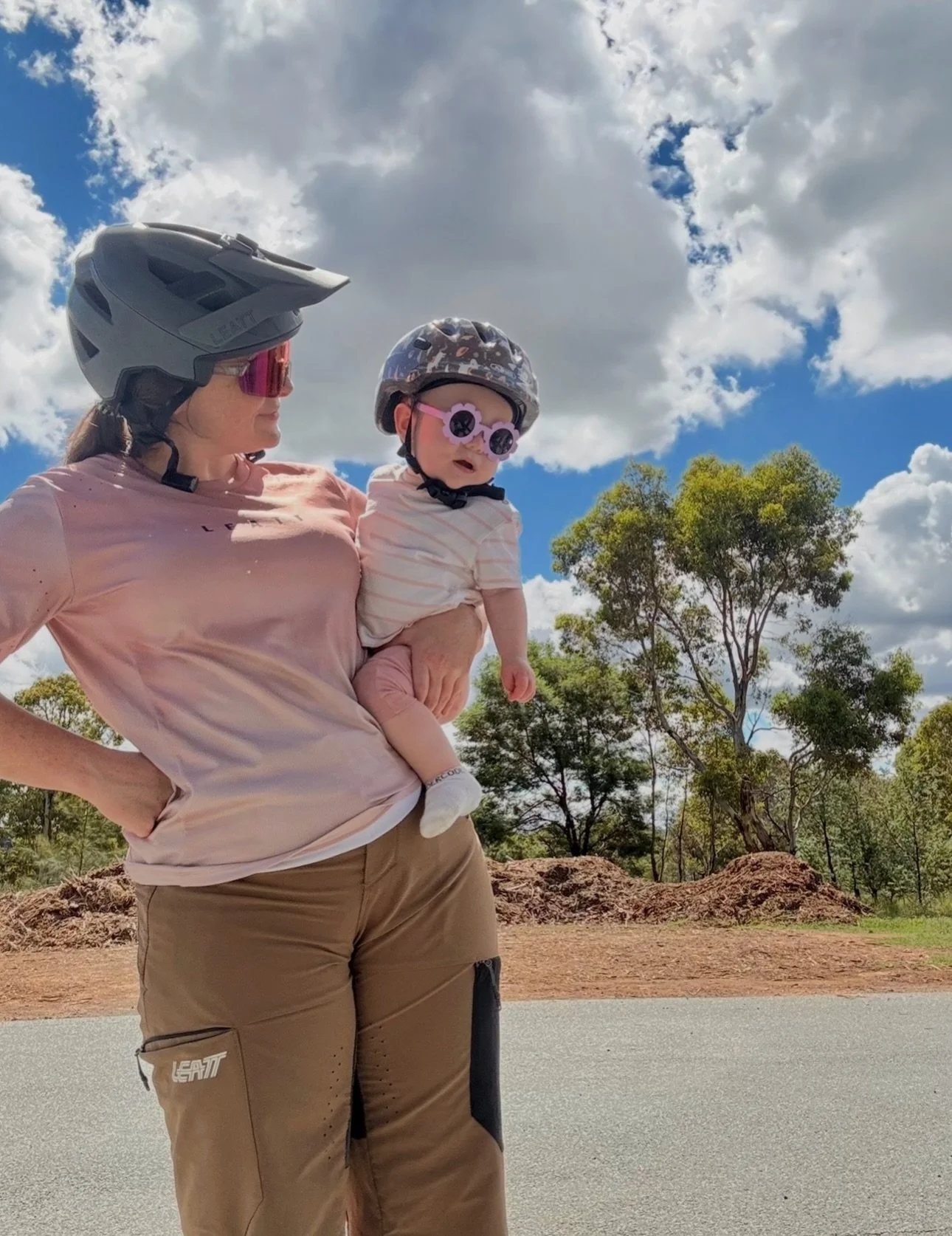 one day you&rsquo;re riding bikes with your faves and the next you&rsquo;re fighting for your life (you have a cold)

#mtbmama #leattfamily #ridebikesbehappy