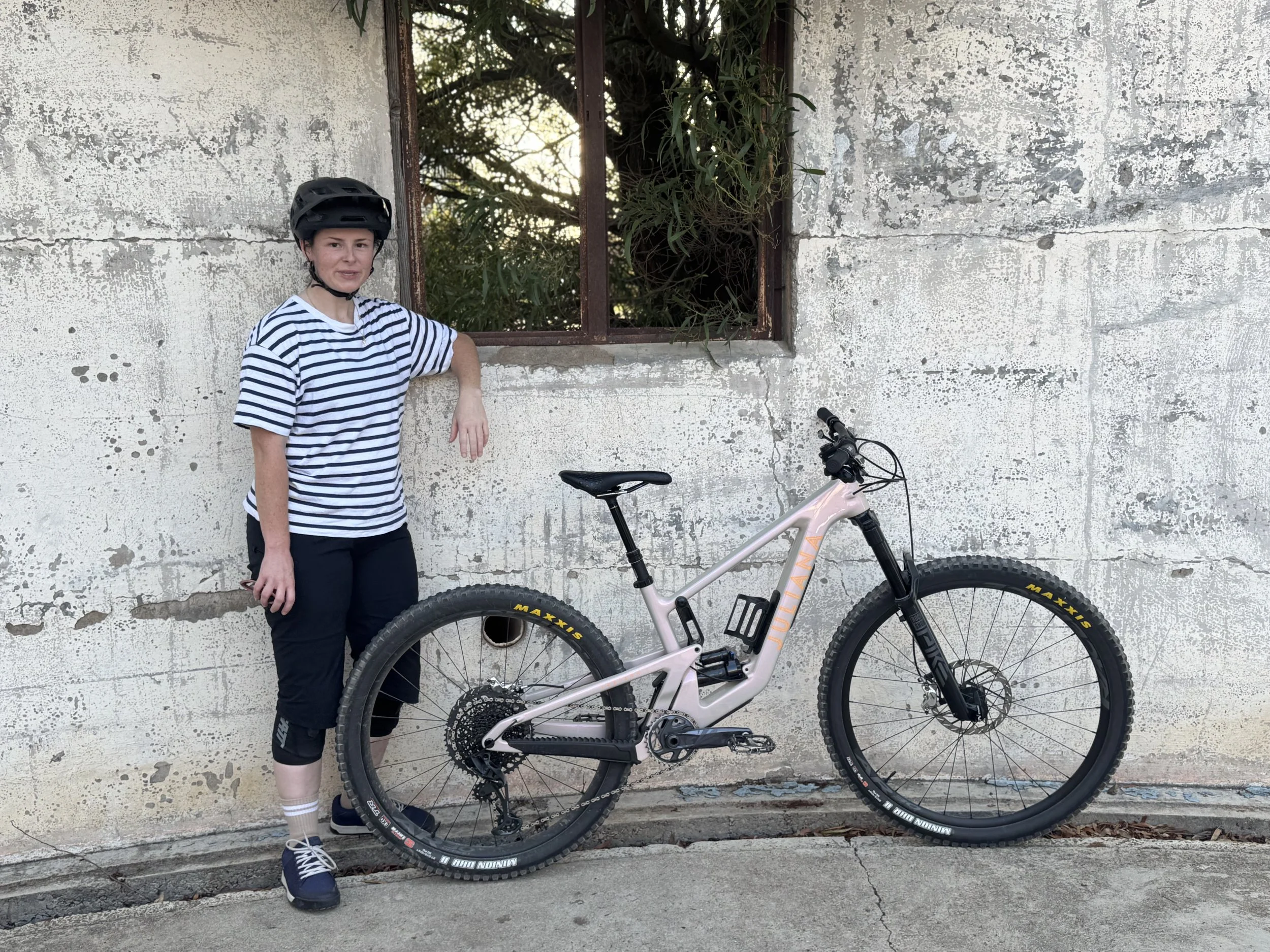 It’s just riding a bike