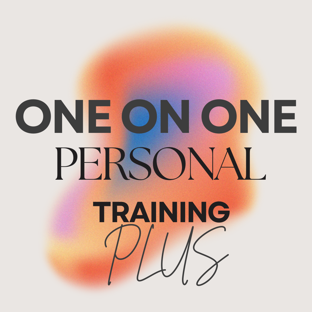 One on One  Training Session PLUS