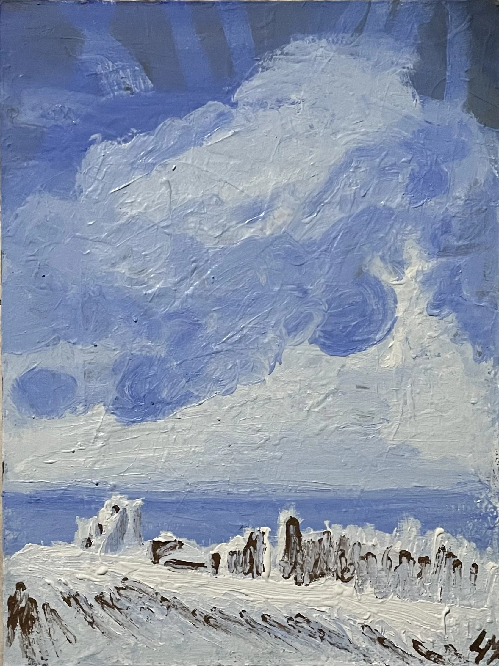 in the coldness of space