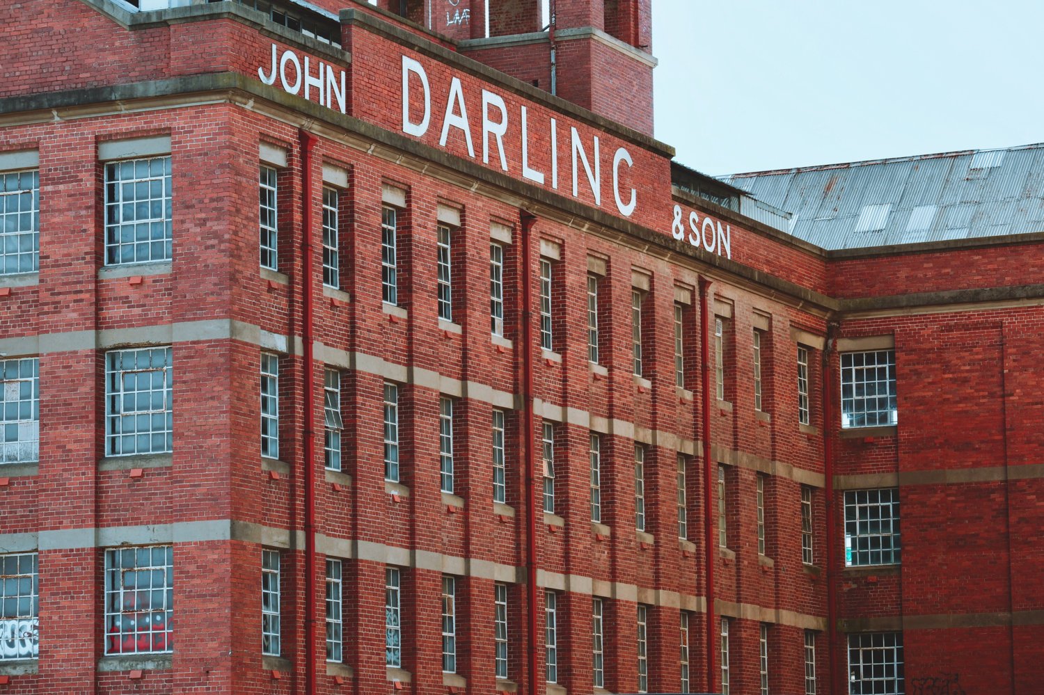 Historical flour mills buildings, Albion, Vic