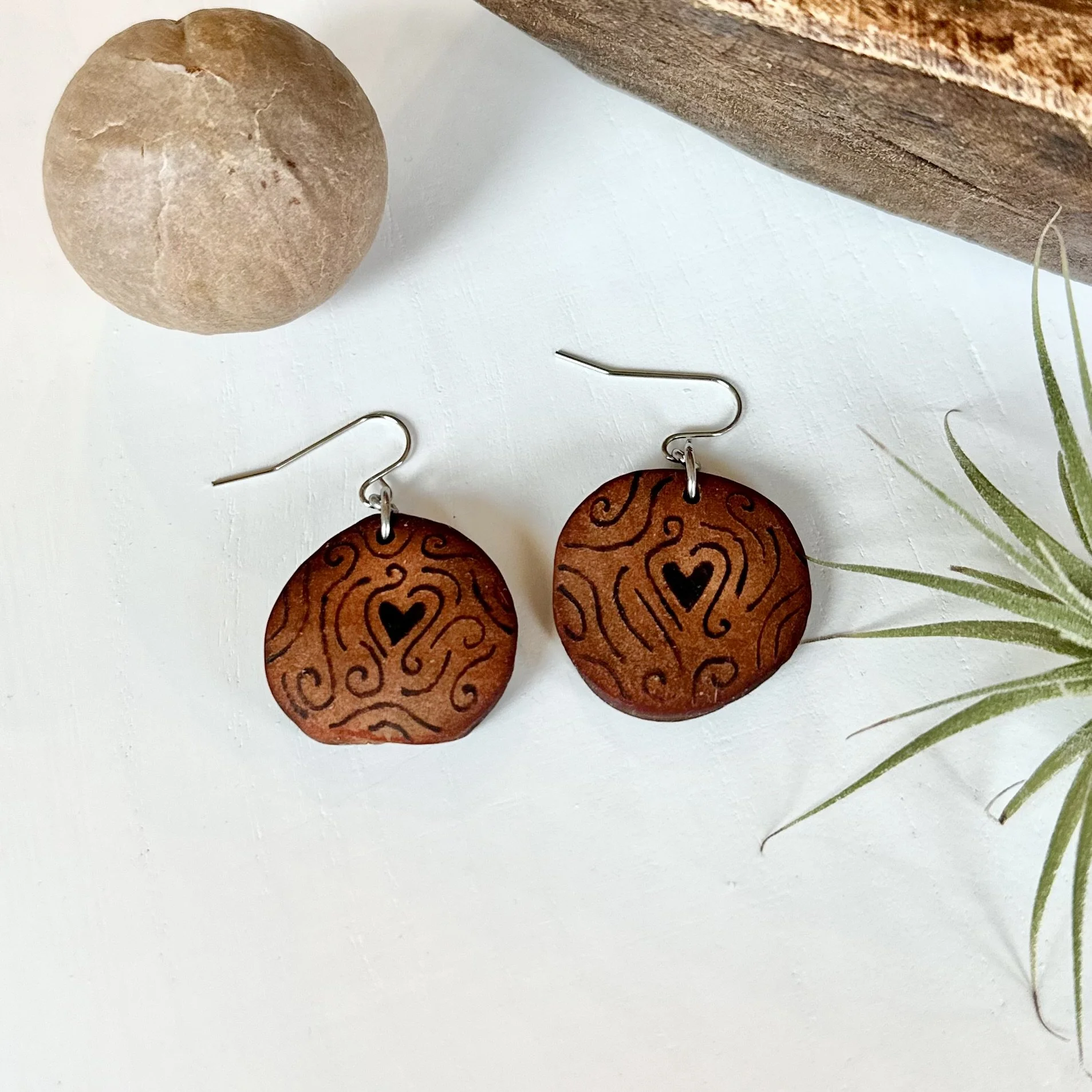 Wood-grain Heart
