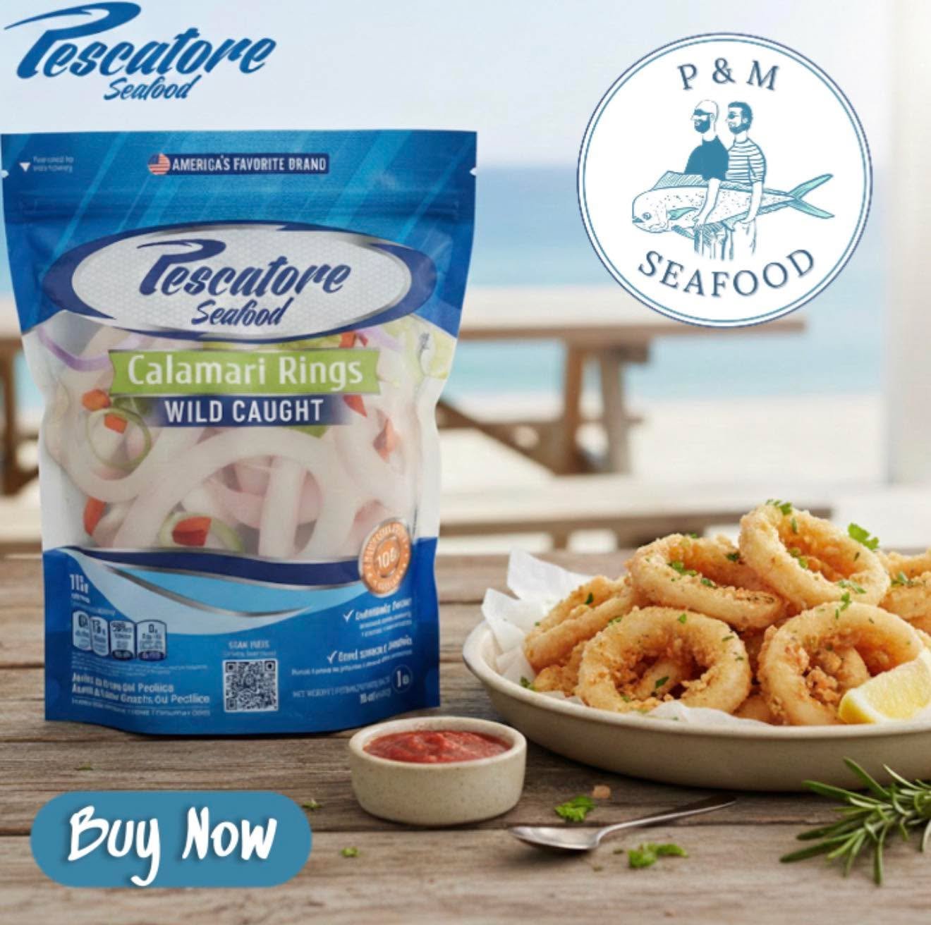 Calamari, but make it legendary. 🦑🔥
Straight from P and M Seafood, this wild-caught favorite is here to steal the show at your dinner table. From crispy golden rings to tender tubes &amp; tentacles, it&rsquo;s the kind of seafood that turns any mea