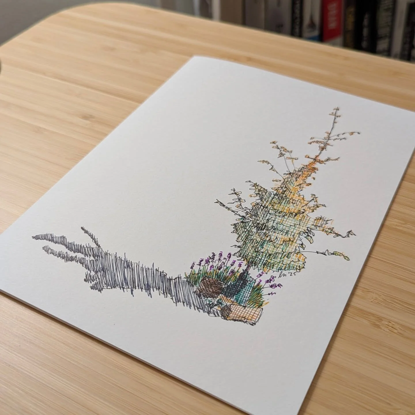 #sketchtober is back, meaning I'll be creating a sketch every day for the month of October. This year's theme? Subjects that I have stayed away from drawing out of fear of messing up. That's pretty festive for the spooky season, right? 😅

#art #sket