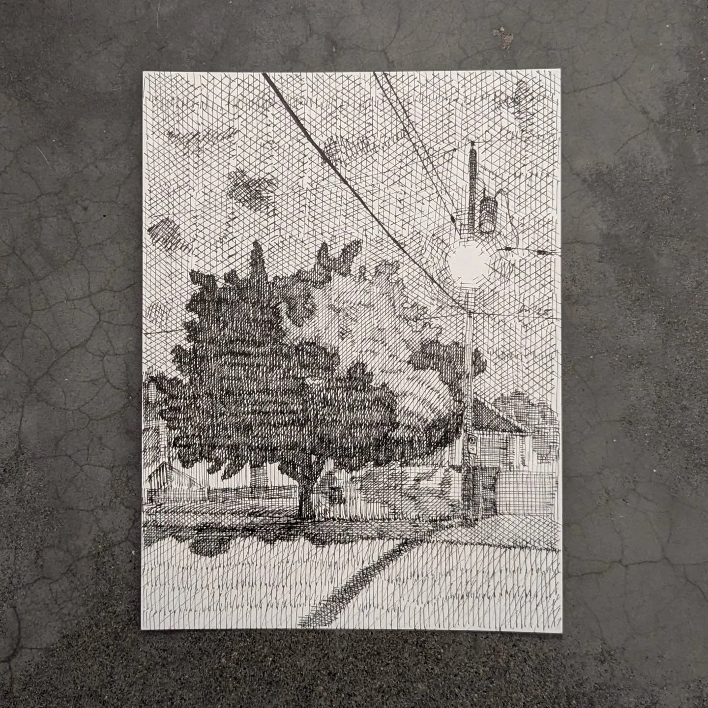 #sketchtober 4 of 31

Honestly thought this one would be faster with the lack of light showing all the details. Nope. This one took over two hours to complete 😵&zwj;💫

#art #sketch #drawing #penandink