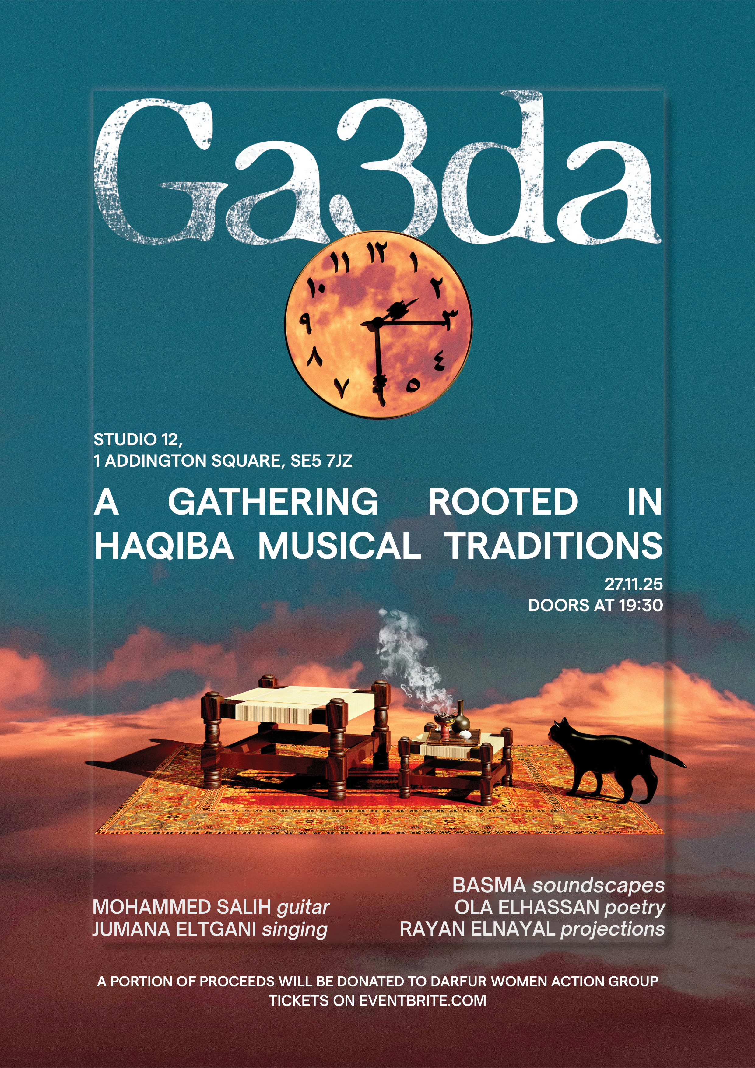 Artwork by Rayan Elnayal. Poster design by Leen Abou Ibrahim