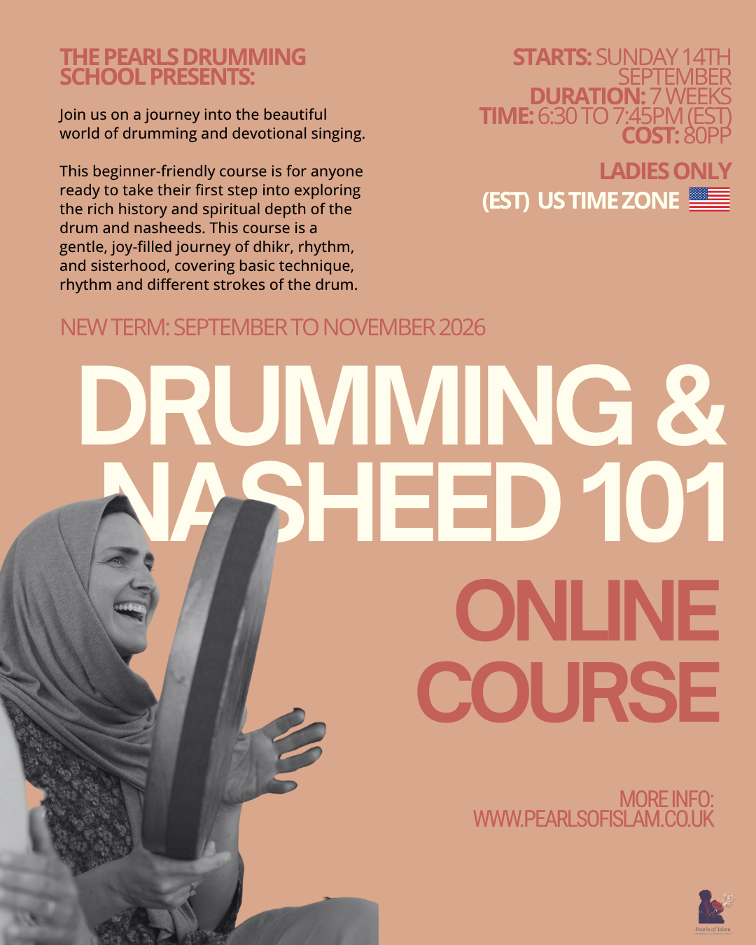 Ladies Drumming and Nasheed Essentials 101 - Online