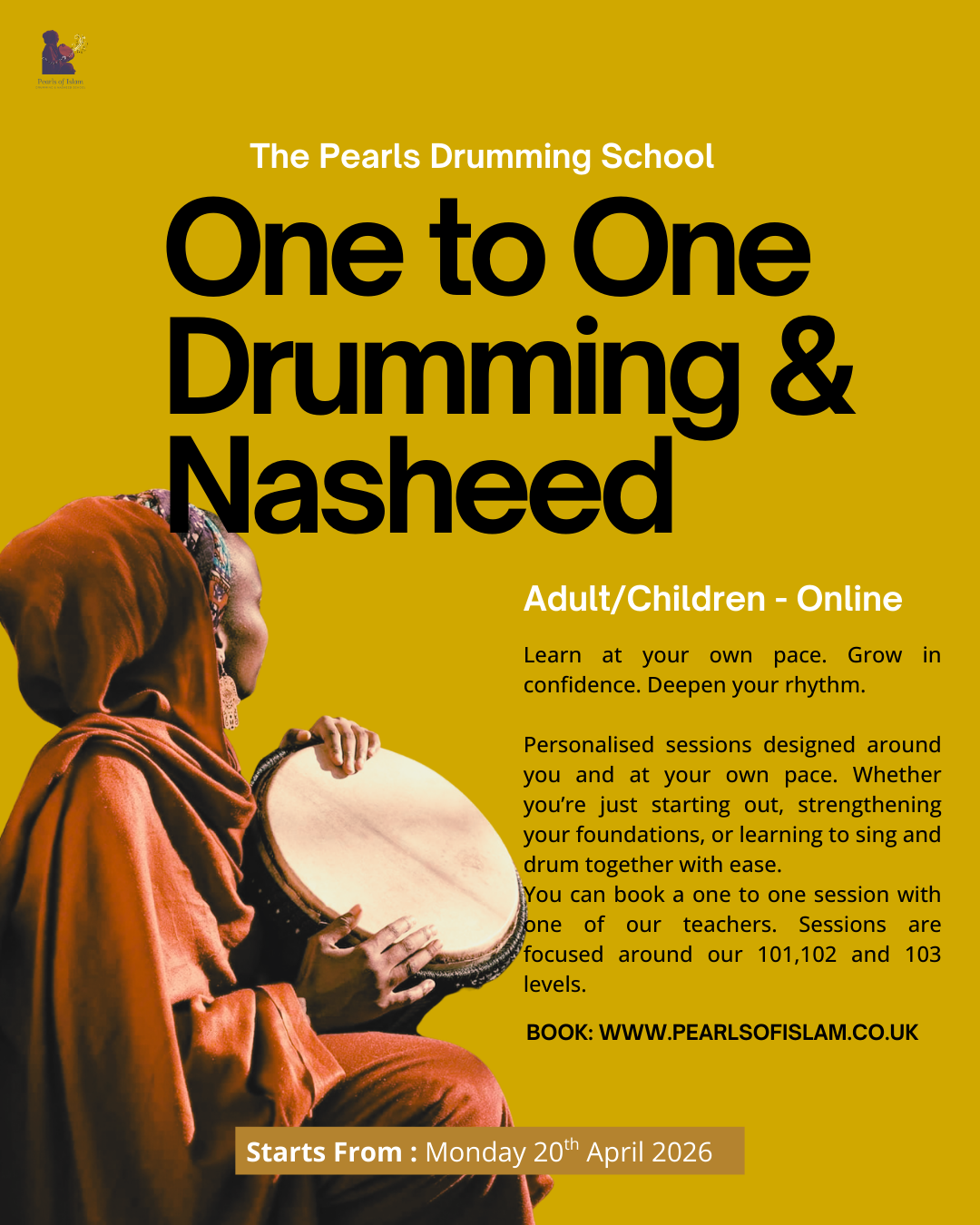 One to One Sessions (CHILD) - April