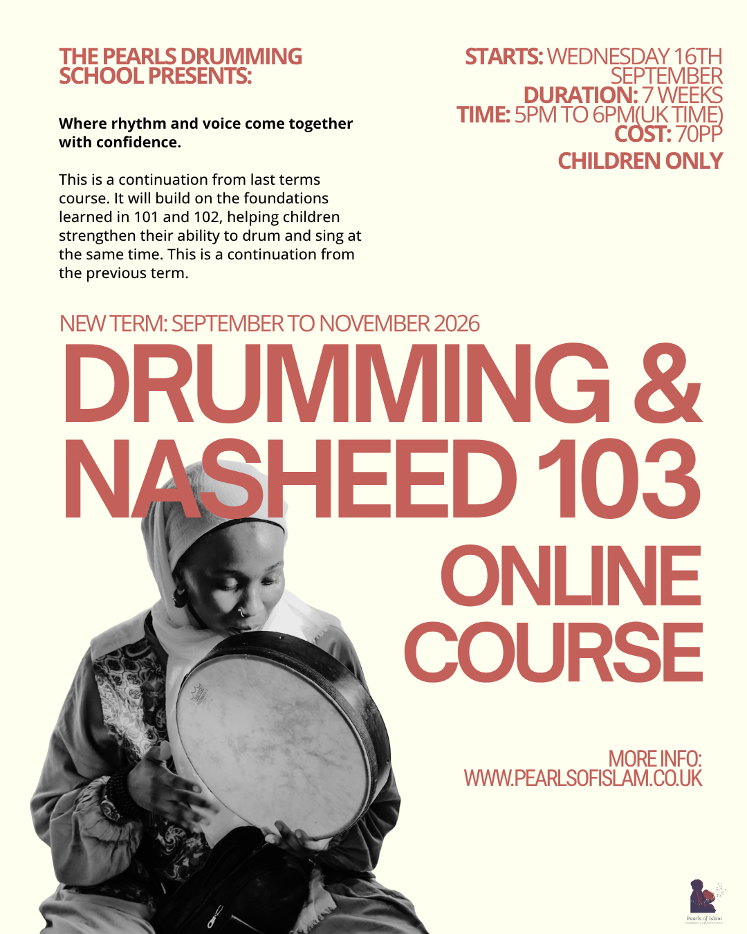 Children Drumming and Nasheed Essentials 103 - September