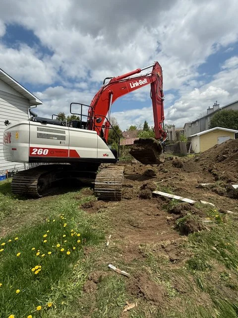 Link-Belt 260: excavation