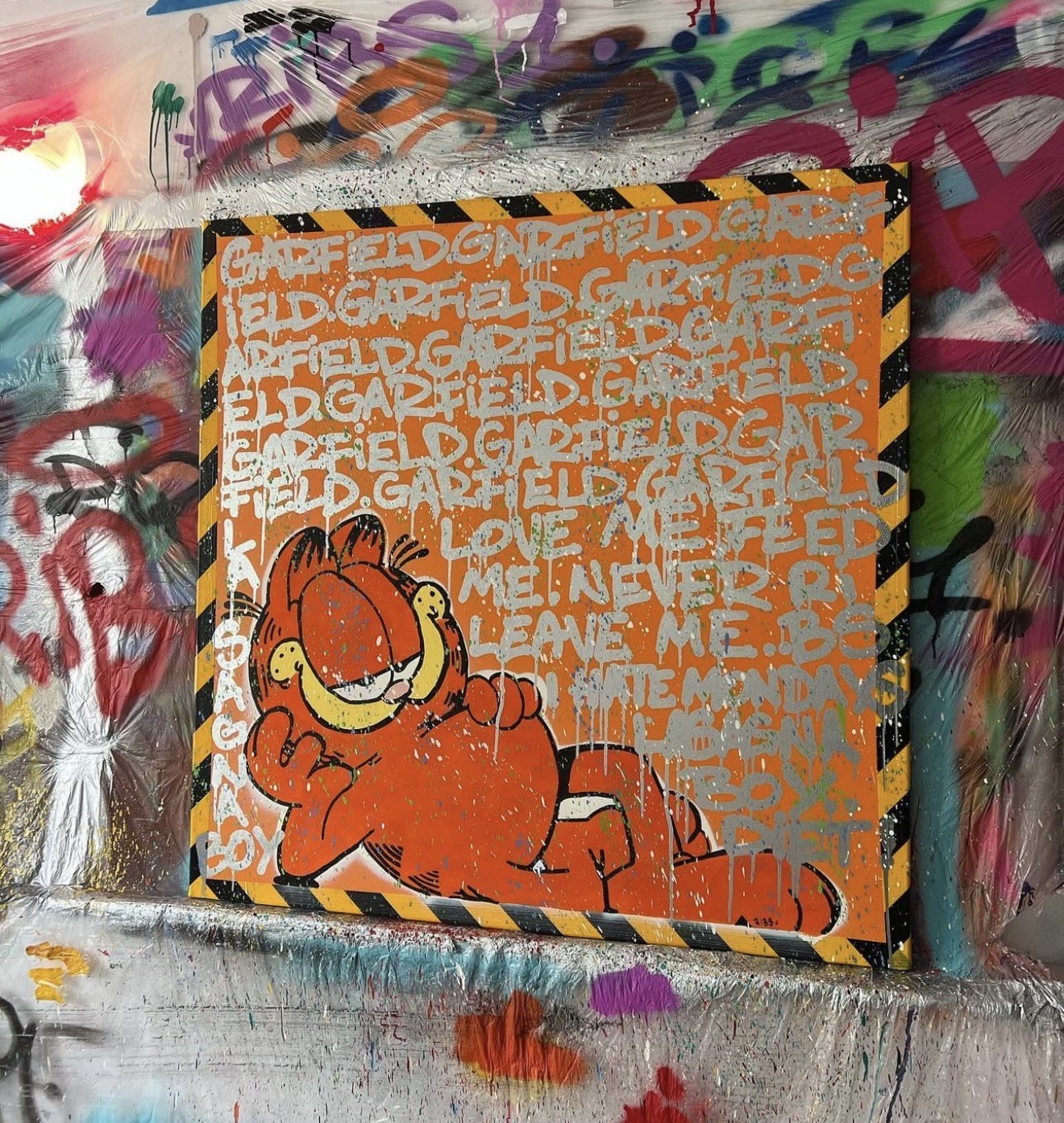 #DripMyCartoon with Garfield