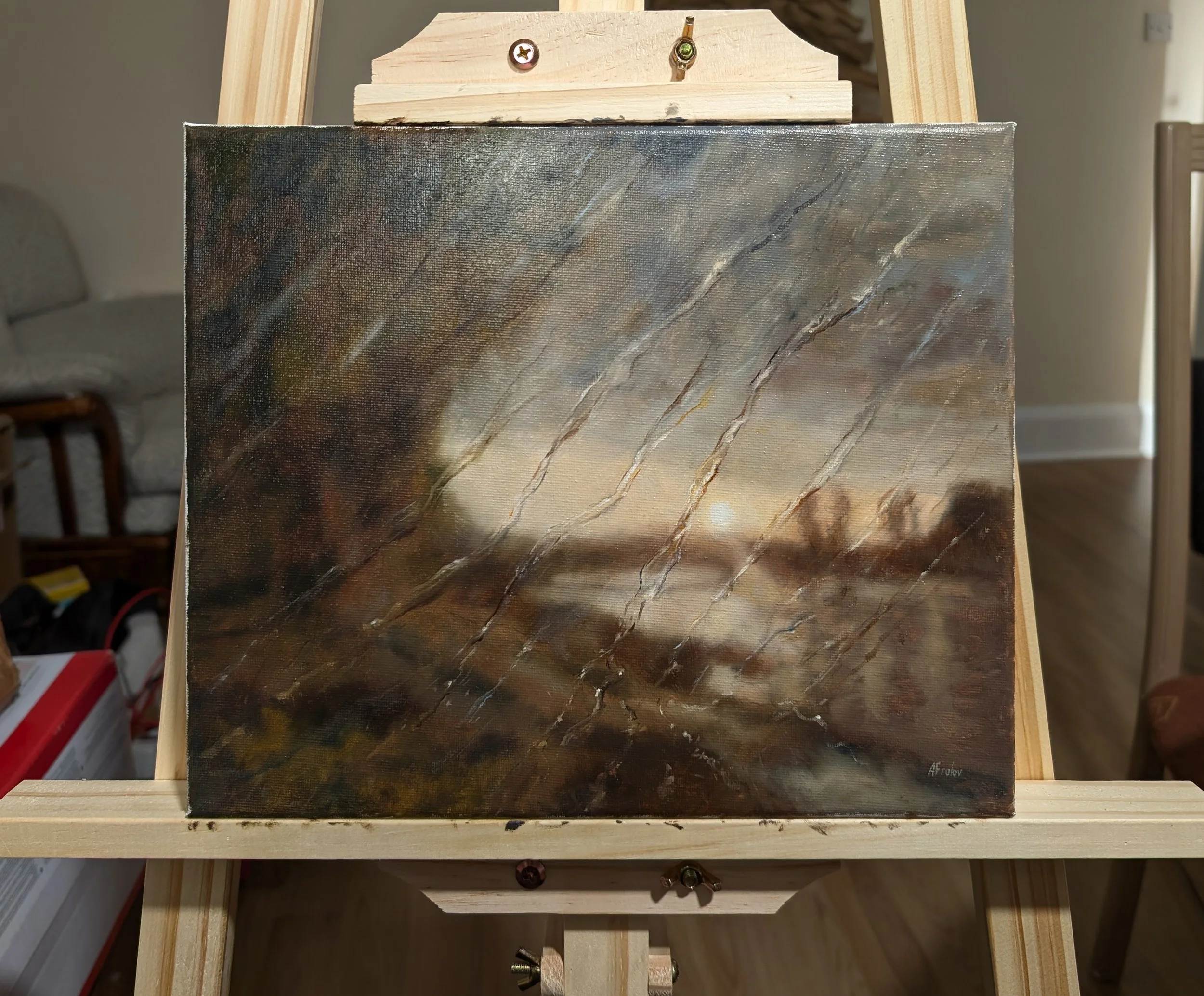 "Evening Sun" - Original Oil Painting