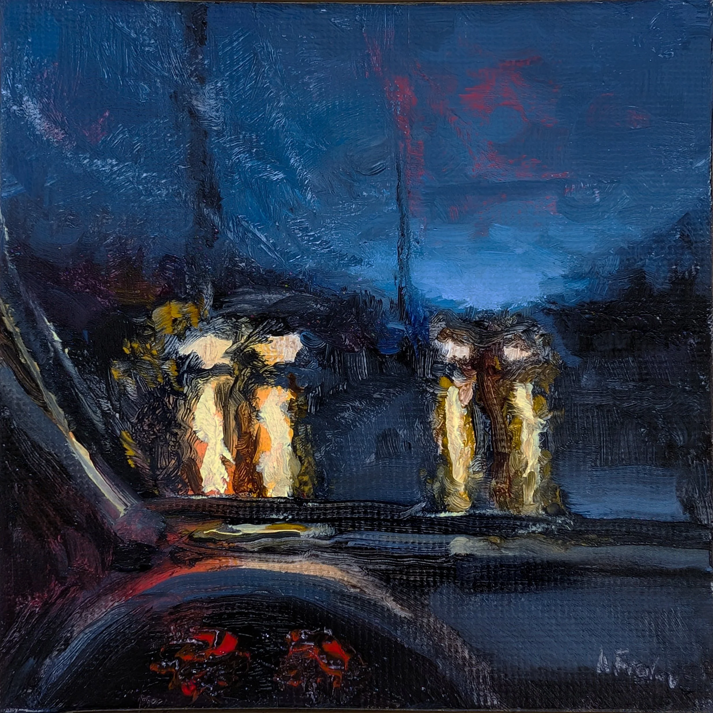 "Miniature - 4" - Original Oil Painting