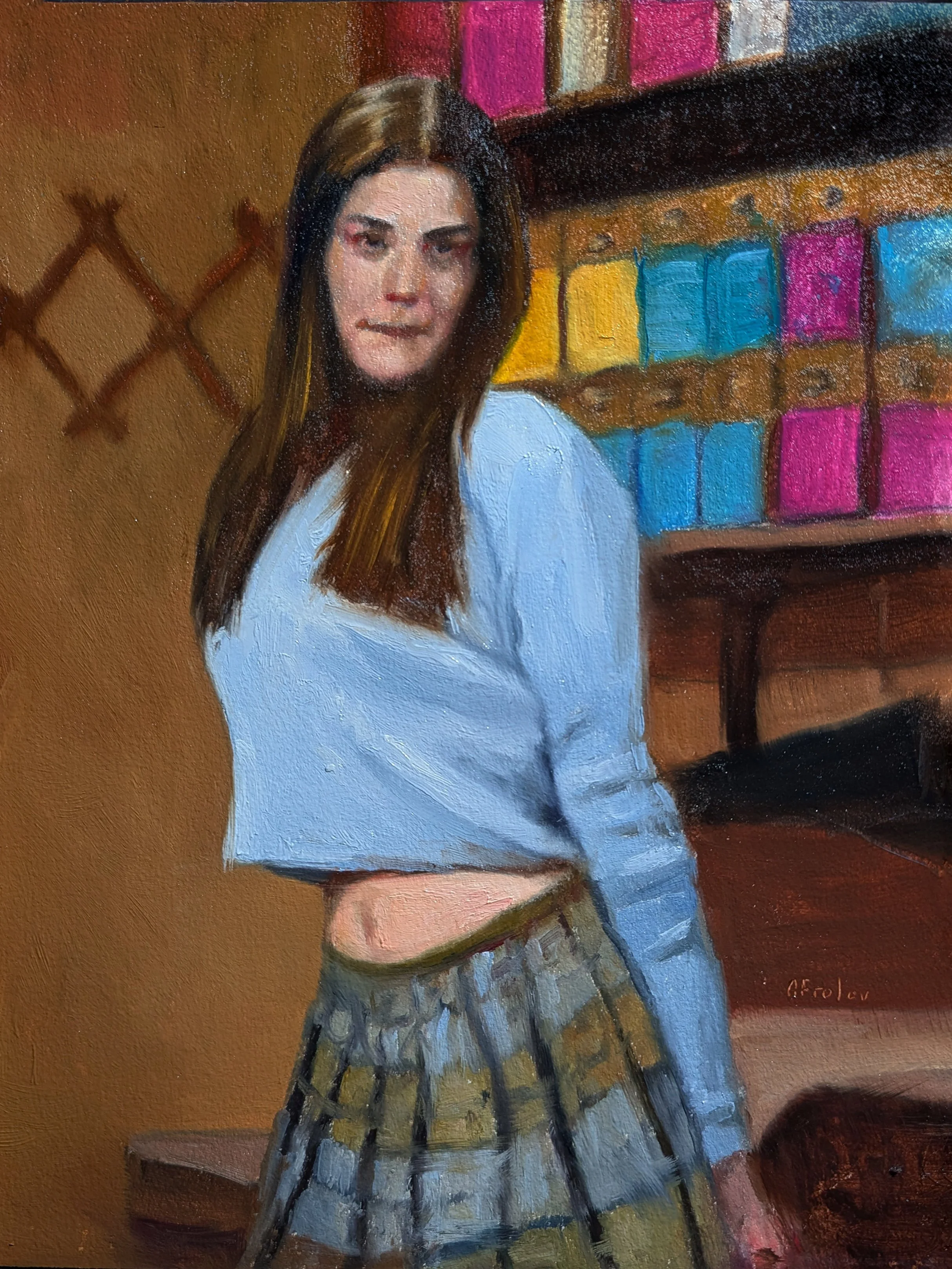 "Corey" - Original Oil Painting