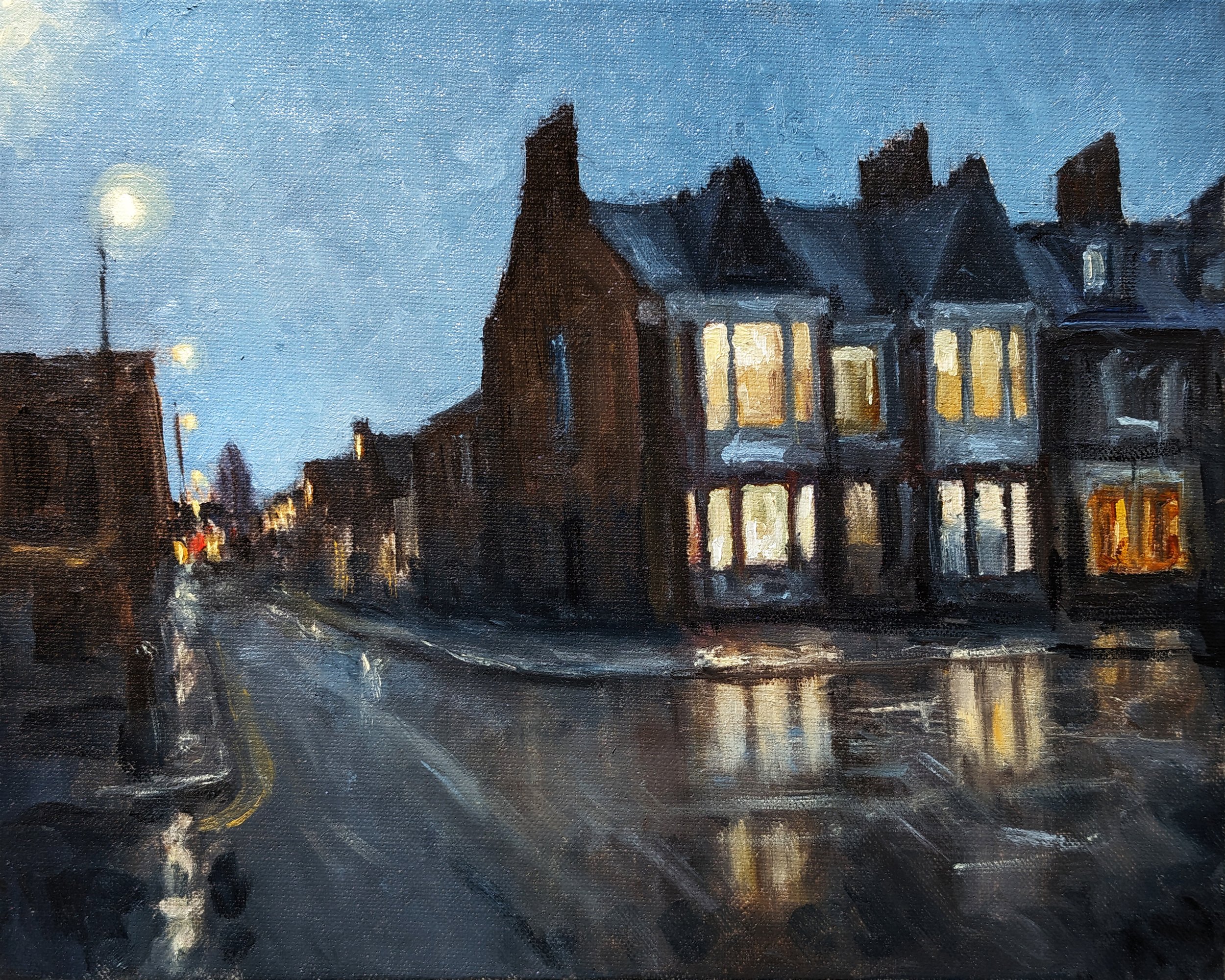 "Early Hours" - Original Oil Painting