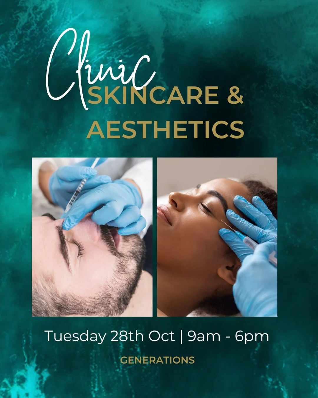 As the days turn cooler, it&rsquo;s a great time to focus on looking after your skin 🍁 Our treatments, from anti-wrinkle injections and cosmetic fillers to advanced facials, are here to help you feel refreshed and confident as the days turn darker.
