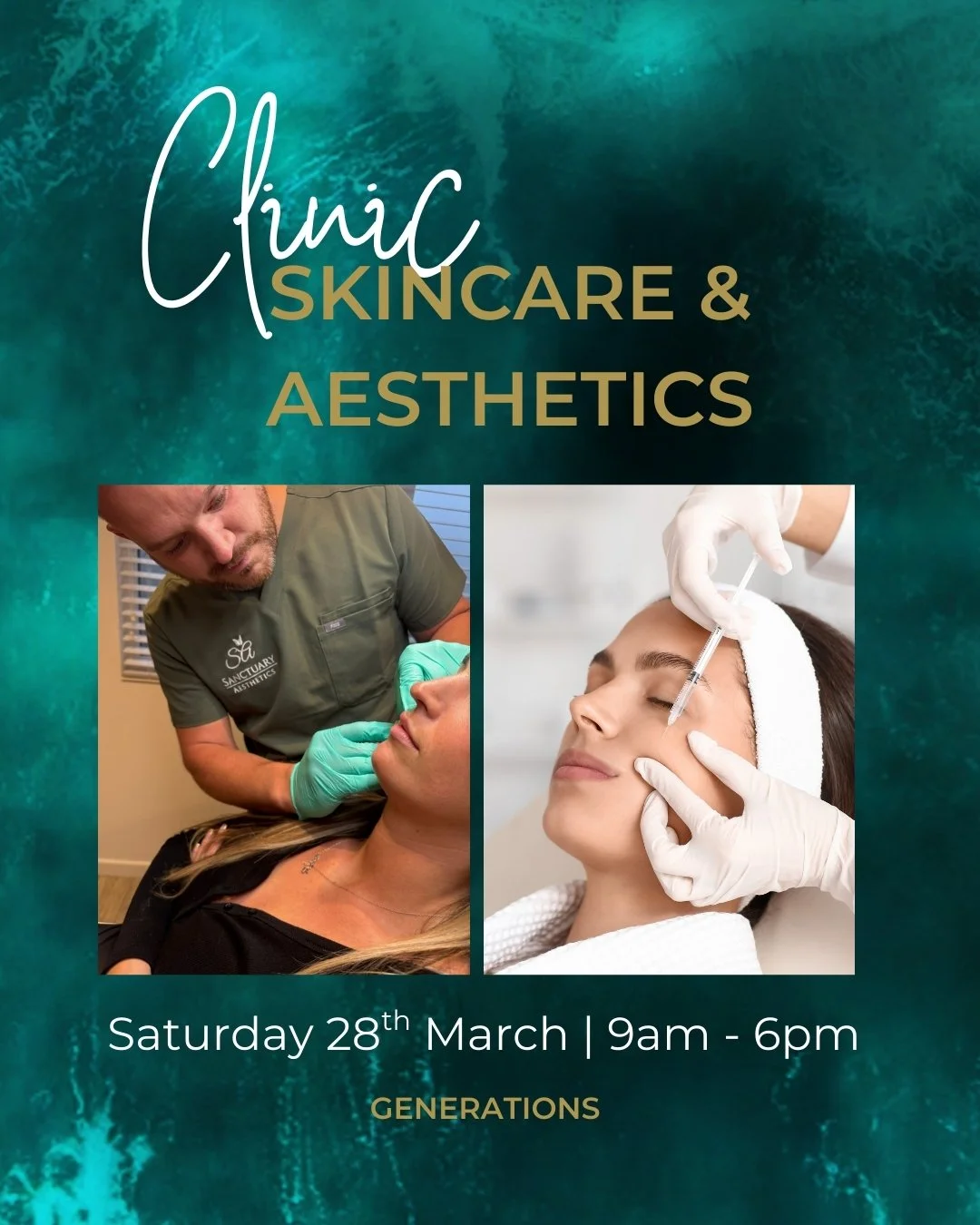 With spring trying to show its face, our March clinic is the perfect time for a little refresh. From anti-wrinkle injections and dermal fillers to skin-boosting treatments and facials, we&rsquo;ll help you choose what feels right for you.

☀️ March O
