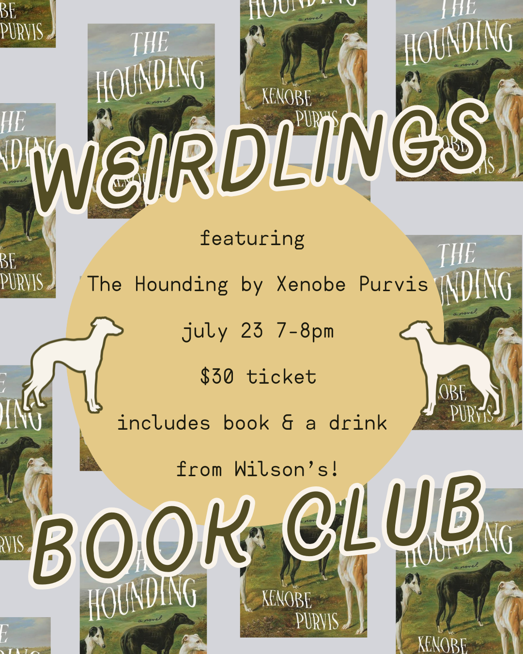 Weirdlings Book Club: The Hounding