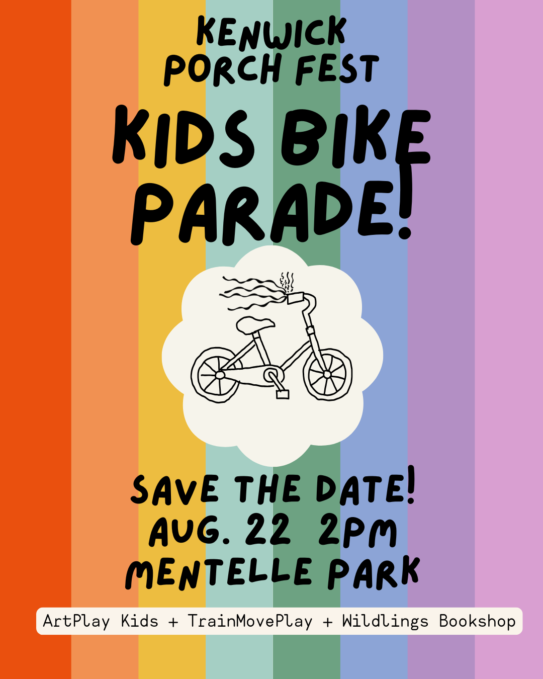 Kenwick Porch Fest Kids Bike Parade!