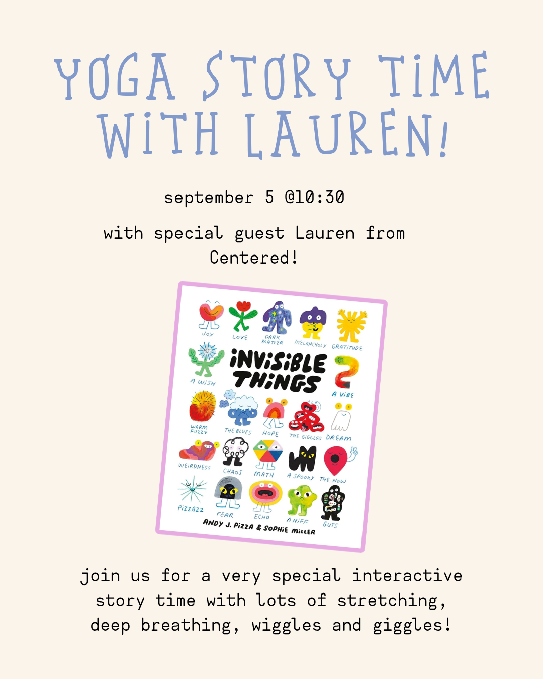 Yoga Story Time with Lauren from Centered!
