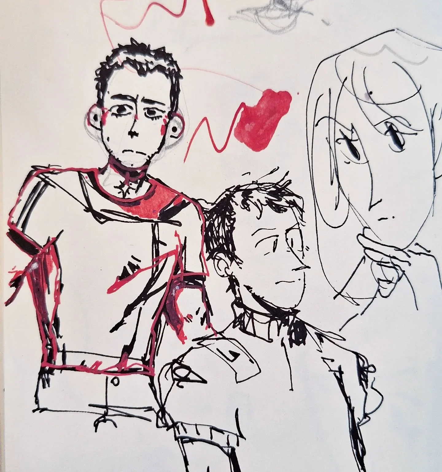 Some doodles from my sketchbook
#art #doodle #sketchbook