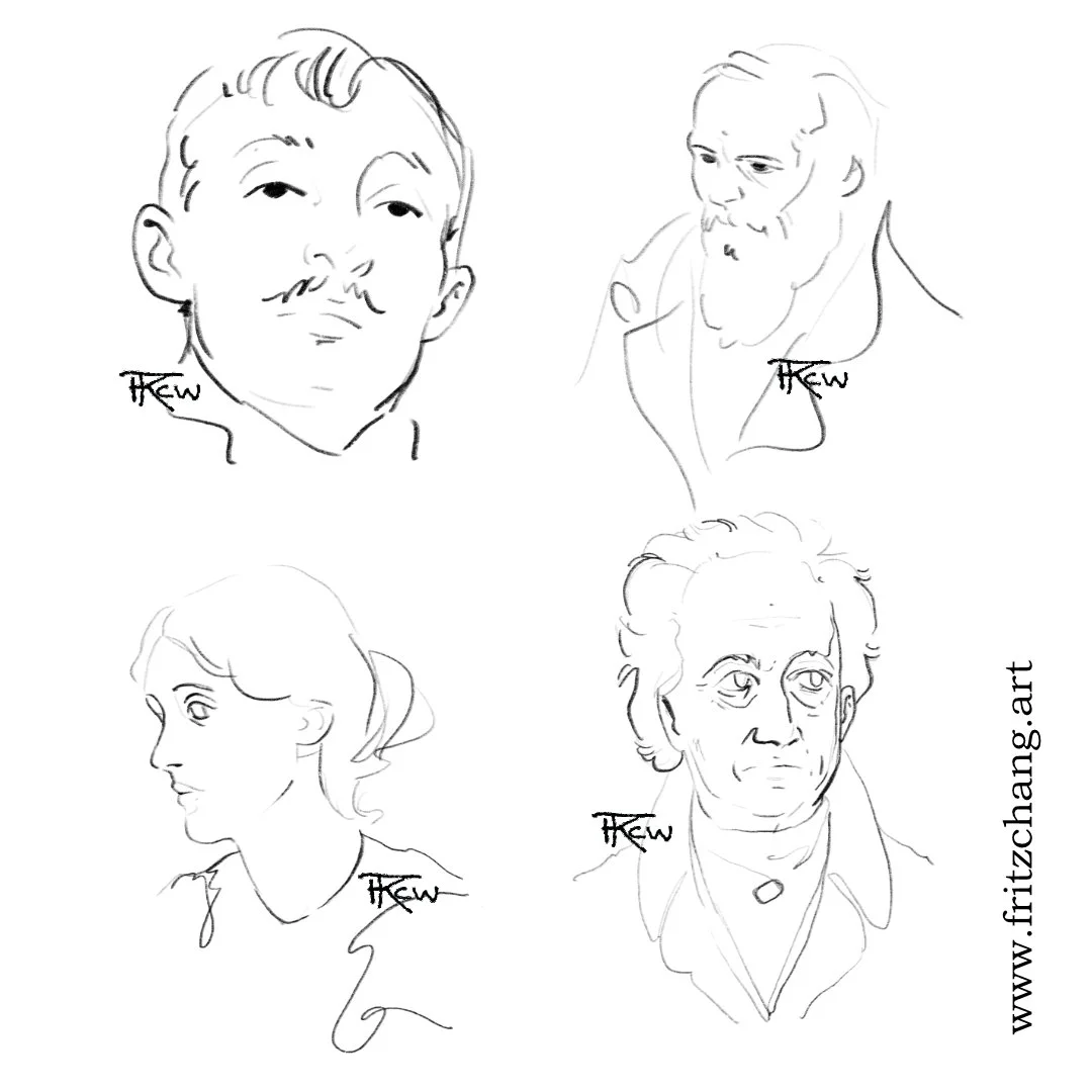 Author portraits