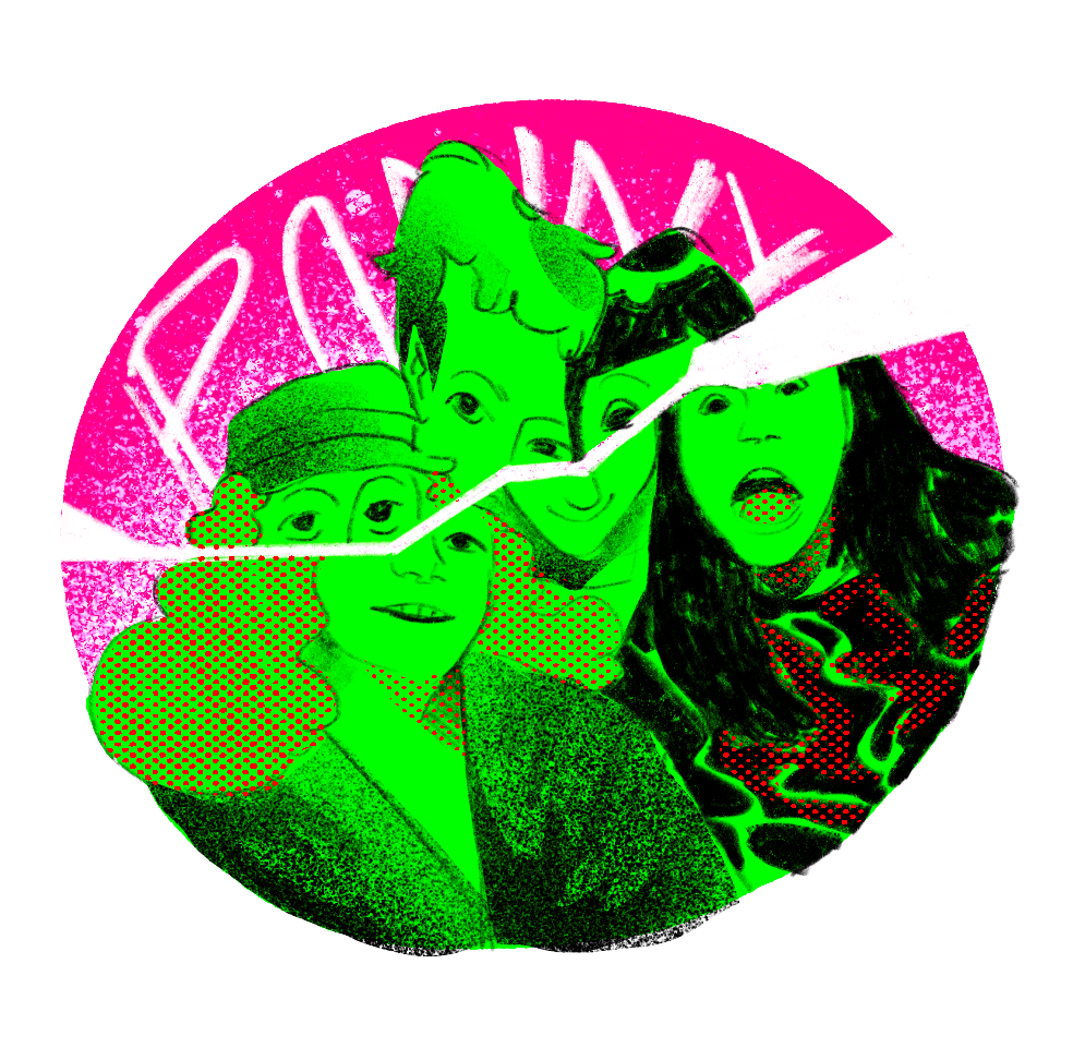 Promotional illustration for the band PONNY