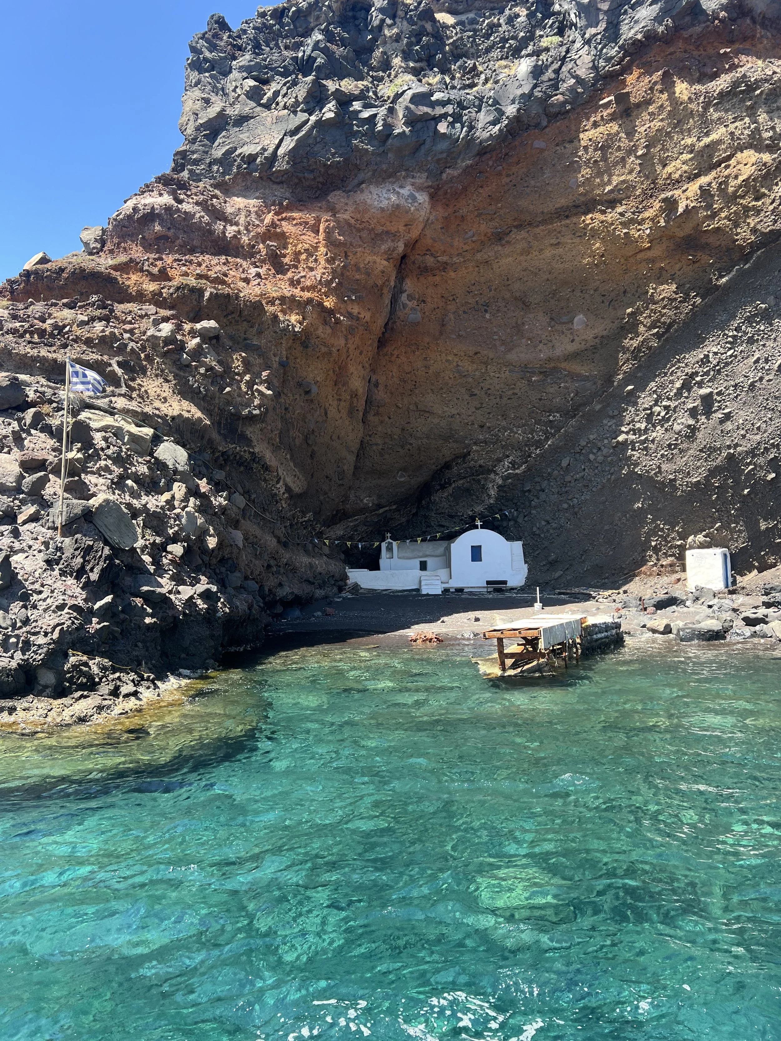 Private luxury charter sailing in Santorini, Greece, personally vetted by Travel by Angela